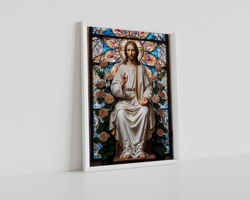 Jesus poster art print - jesus,