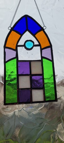 Stained glass arch - ,