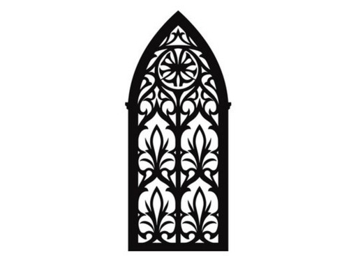 Church stained glass vinyl - stained,