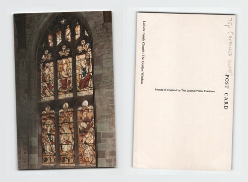 Postcard ludlow parish - -,