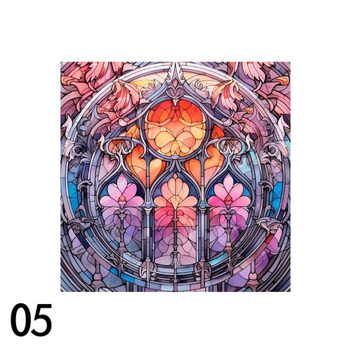 Church style stained glass - style,