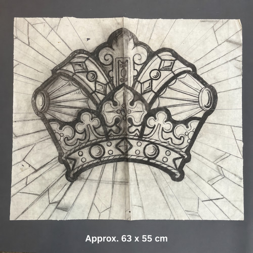 Circa 1930s crown - circa, study