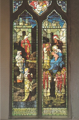 Burne jones stained glass - glass,, st