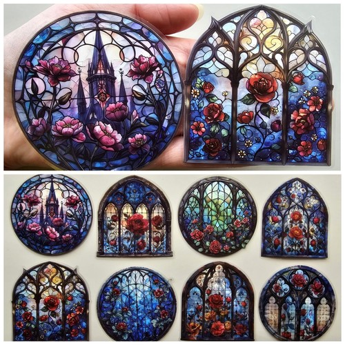 Stickers gothic windows - 16,