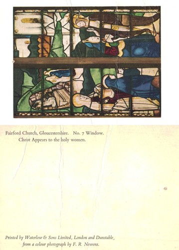 Vintage postcard fairford - postcard,