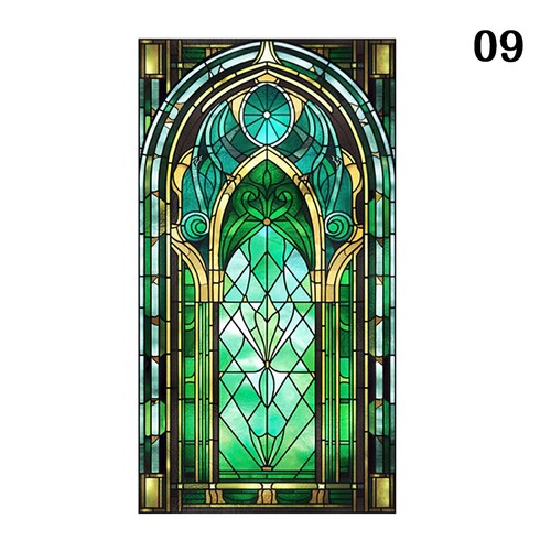 Retro art glass - glass, film