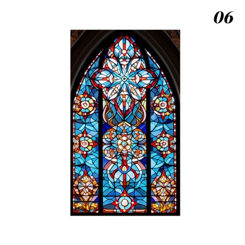 Retro art glass church film - retro,