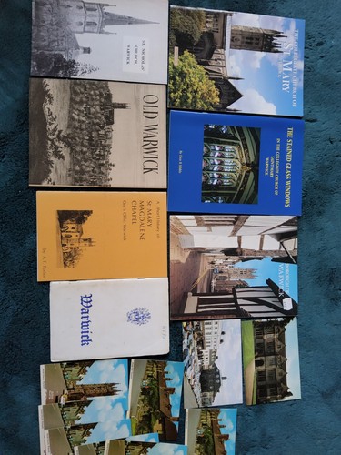 Old warwick history booklets - history,