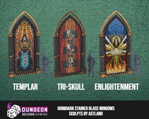Grimdark stained glass - stained,