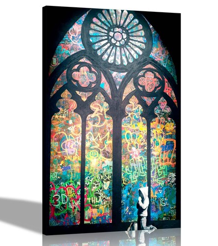 Church stained glass - stained, by