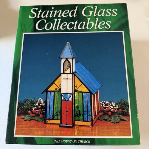 Vintage stained glass family - glass,