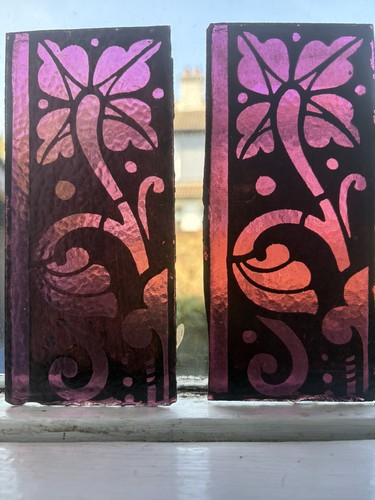 Antique church stained glass - antique,