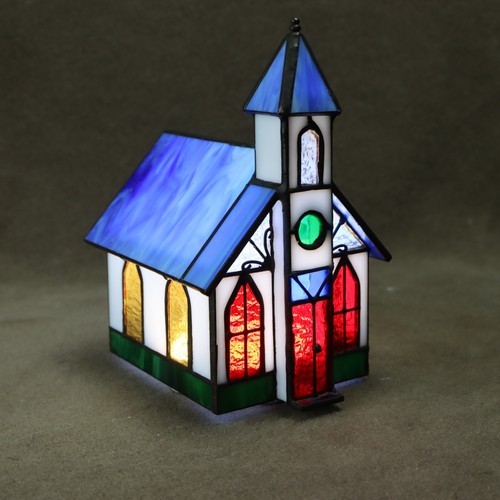 Vtg beautiful stained - vtg,