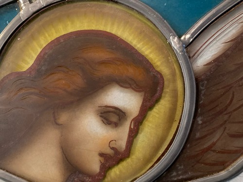 Antique 19th century stained - 19th,