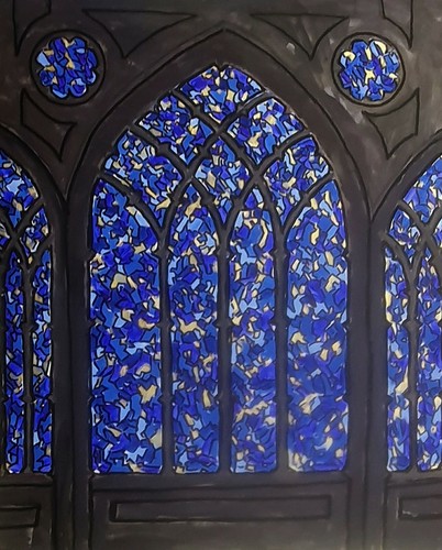 Original painting stained - original, painting: