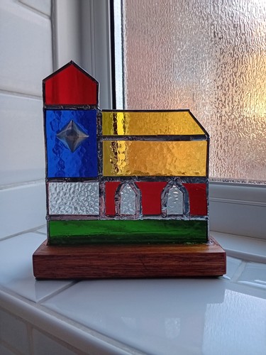 Church stained glass - -,