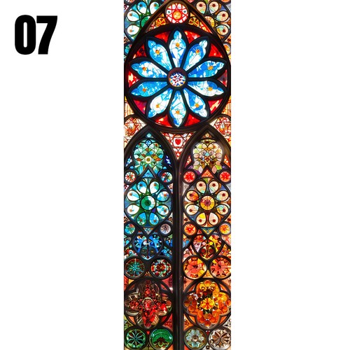 Church printed stained glass - stained,