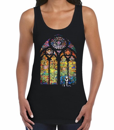 Banksy stained glass church - banksy,